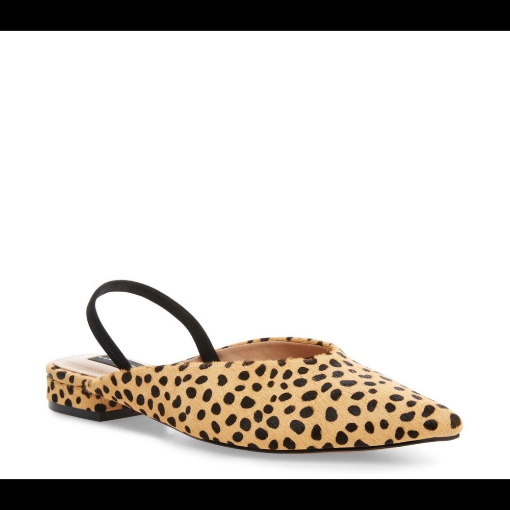 Lisboa Genuine Calf Hair Skimmer Sandal